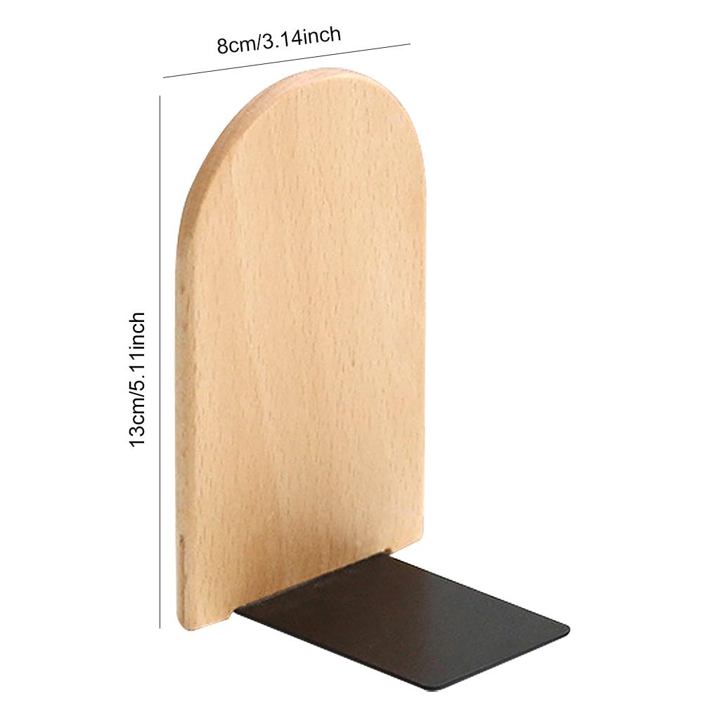 Giá Đỡ Sách Bằng Gỗ Sồi Tự Nhiên Phong Cách Nhật Bản Đơn Giản ff86
