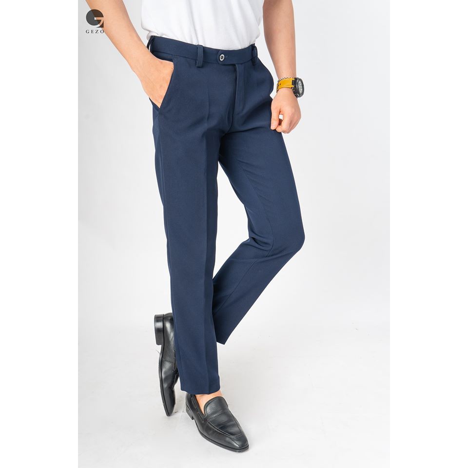 Quần tây nam vải chéo lì co giãn không nhăn QR01 | BigBuy360 - bigbuy360.vn