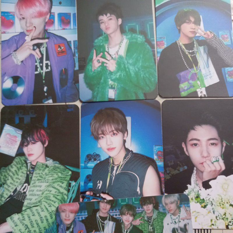 Set 7 card giấy bo góc in 2 mặt ảnh nhóm NCT DREAM - Glitch Mode - Twitter