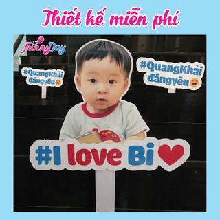 Hashtag Cầm Tay Sinh Nhật - thiết kế miễn phí [GỞI DUYỆT TRƯỚC KHI IN]