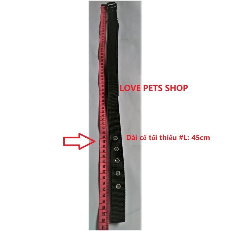 VÒNG CỔ CÓ ĐỆM CHO CHÓ, VÒNG CỔ ĐỆM - LOVE PETS SHOP