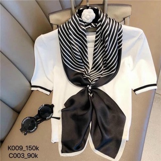 Khăn Lụa Vuông Choàng (Quàng) Cổ Size 70 x 70cm