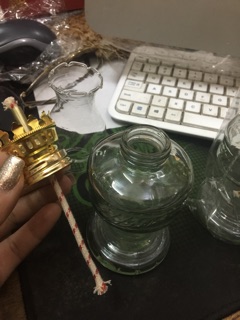 ĐÈN THỜ DẦU thuỷ tinh (1 hộp 2c)