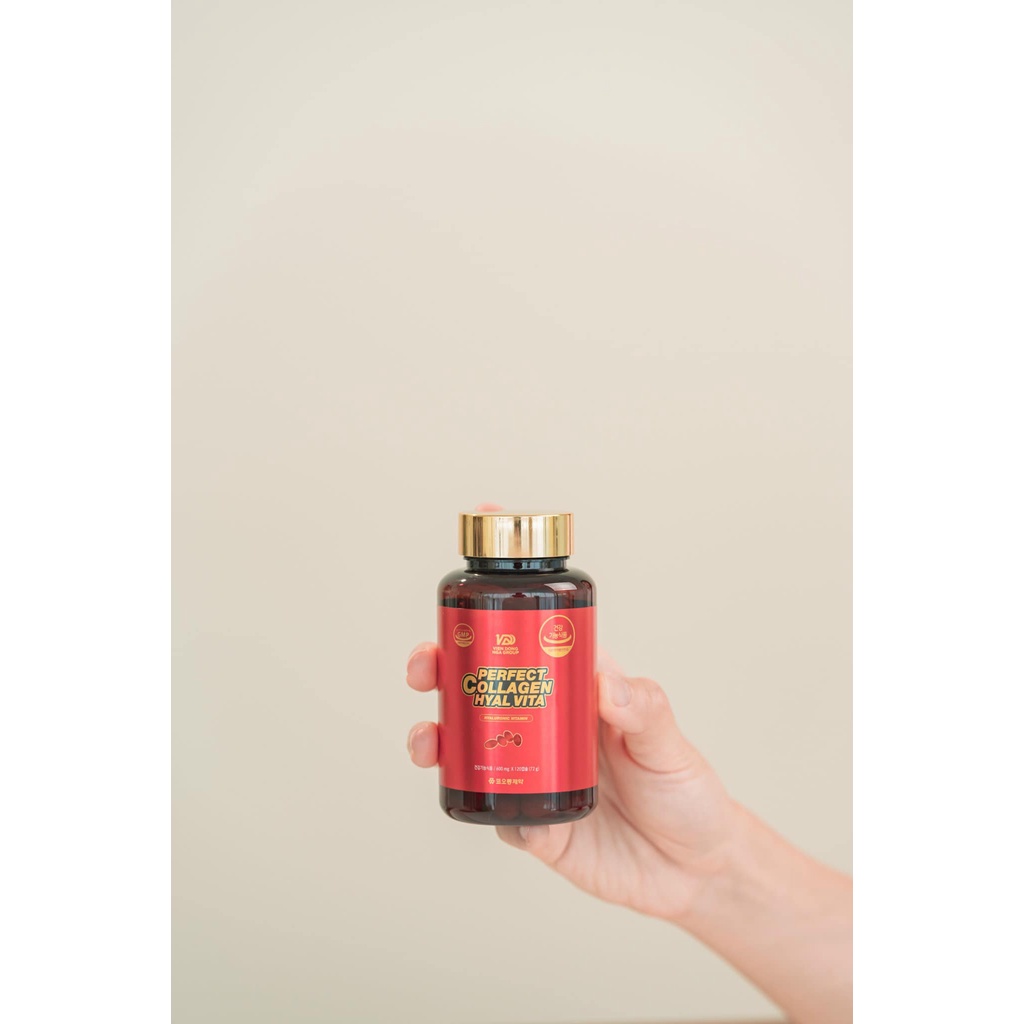 Viên Uống Collagen Perfect Collagen Hyal Vita (Dạng Viên) - 120 Viên
