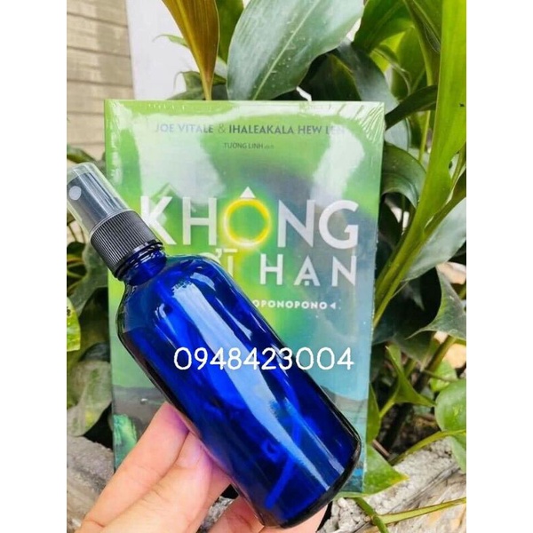 Chai Thái Dương Lam Thủy- Ho'oponopono/Blue solar water