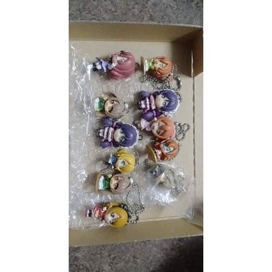 Móc khoá mô hình figure gacha Love Live, Bandori, Hatsune Miku, Rem