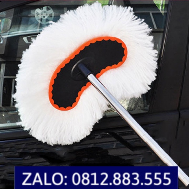 Chổi lau rửa xe ô tô cán dài 128cm