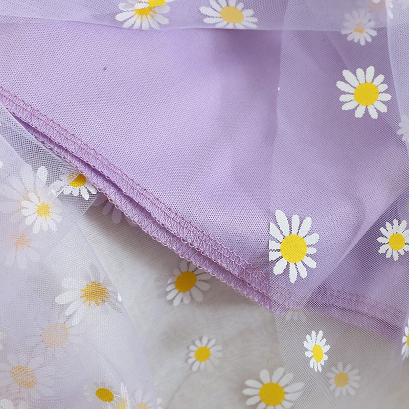 Đầm Voan Hoa Cúc Vintage Mềm Mịn - SALA | BigBuy360 - bigbuy360.vn