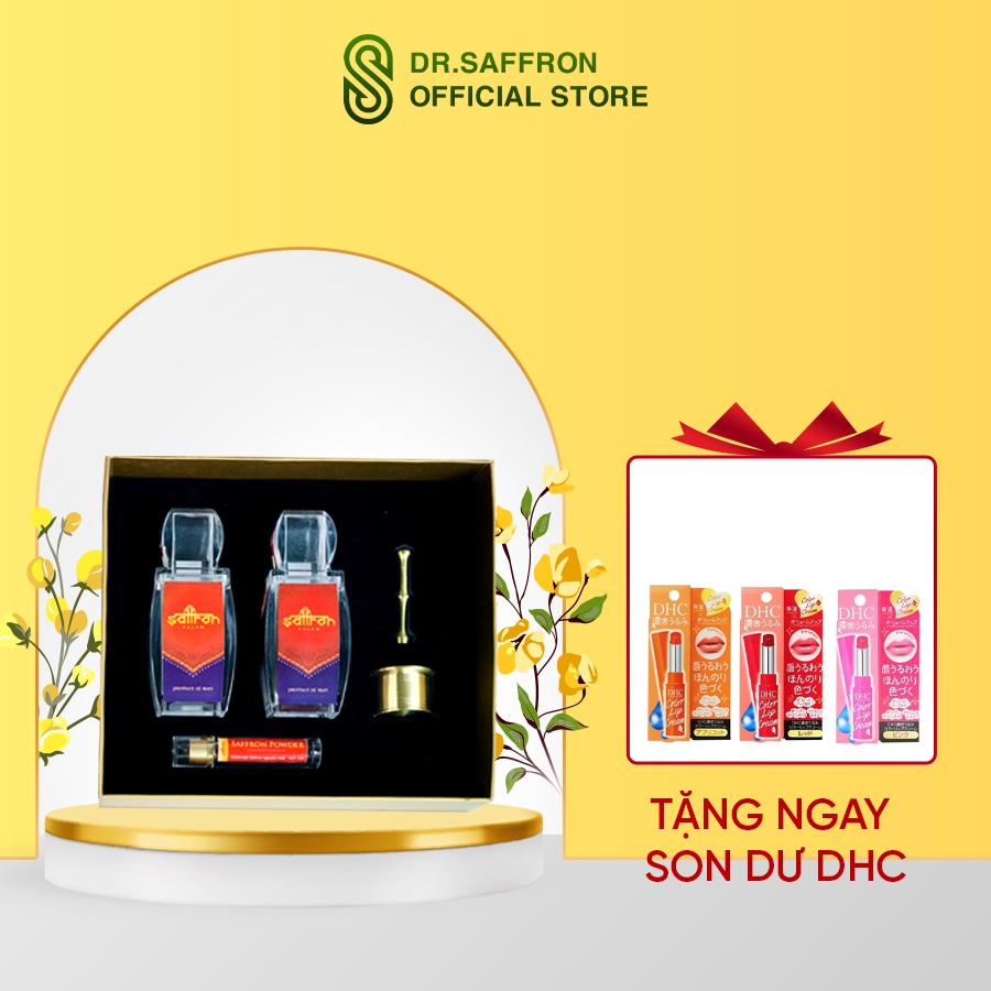 Hộp quà nhụy hoa nghệ tây Saffron SALAM 5G [CAO CẤP] - Dr Saffron