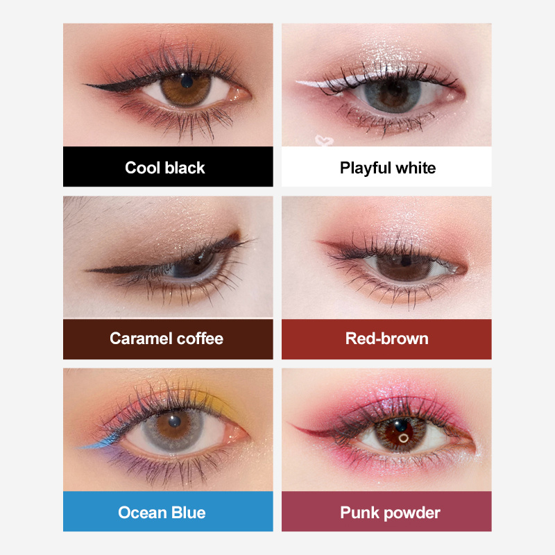 (Hàng Mới Về) Bút Kẻ Mắt Dạng Lỏng Chống Thấm Nước Không Nhòe Màu Sắc Đáng Yêu Yumcute | BigBuy360 - bigbuy360.vn