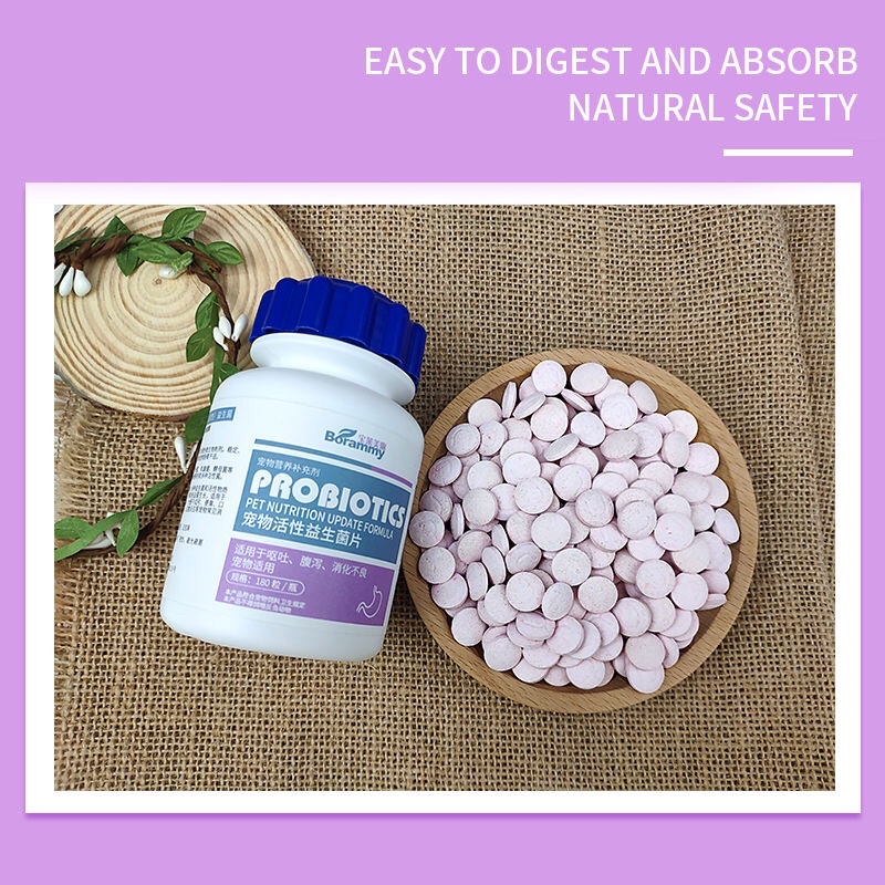 Viên uống Borammy bổ sung Nguyên tố vi lượng, Canxi, Men tiêu hoá, Giải độc cho chó mèo