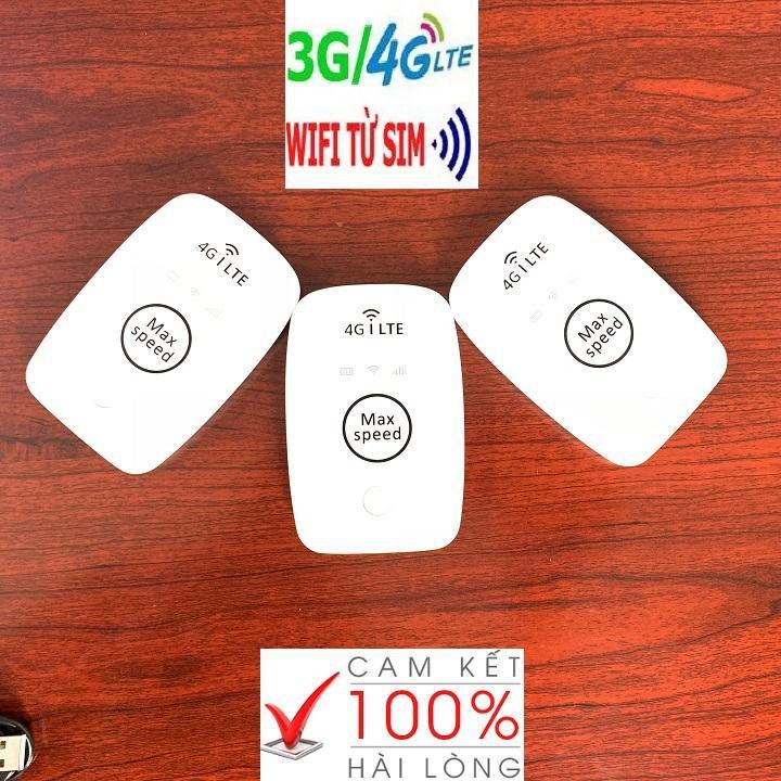 (SIÊU GIẢM GIÁ) Cục phát WIFI cầm tay MAX SPEED 4G, ở đâu cần Wifi ở đó có MAX SPEED, kết nối 15 thiết bị cùng 1 lúc