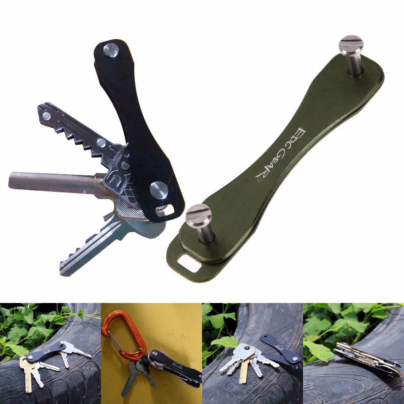 Edc dụng cụ kẹp móc chìa khóa đa năng sắp xếp gọn gàng cho hoạt động ngoài trời | BigBuy360 - bigbuy360.vn