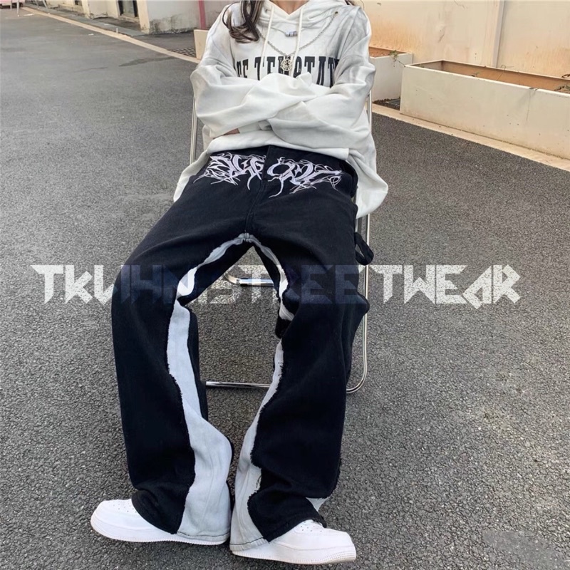 TKLIHN Quần Jeans UNISEX độc lạ CÁ TÍNH phong cách VIBE FASHIONITA 2022