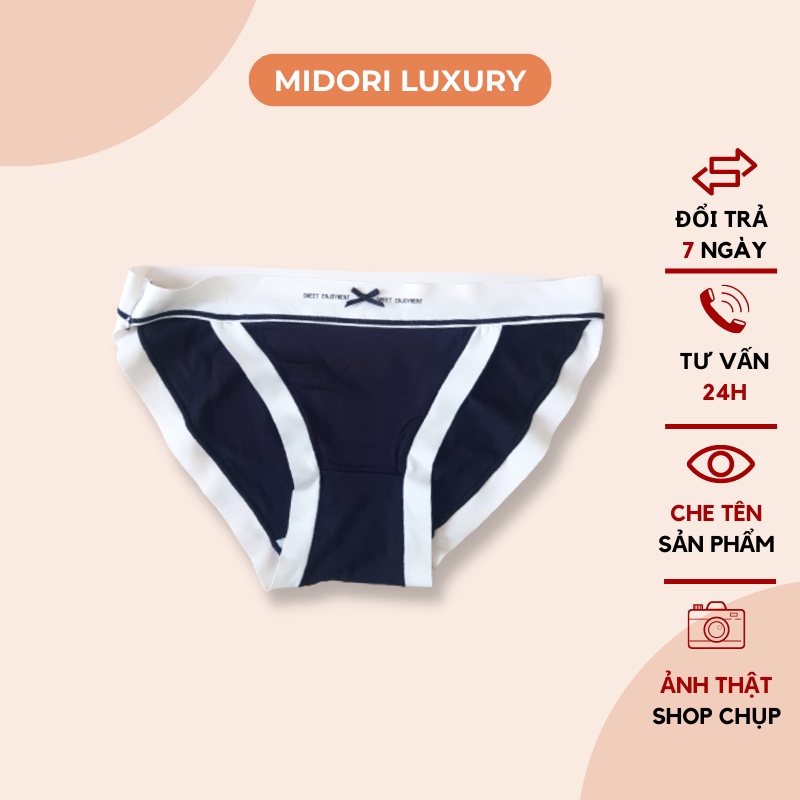 Quần lót nữ ren chất mềm mịn cao cấp đáy quần có may vải 2 lớp kháng khuẩn Sweet 3017