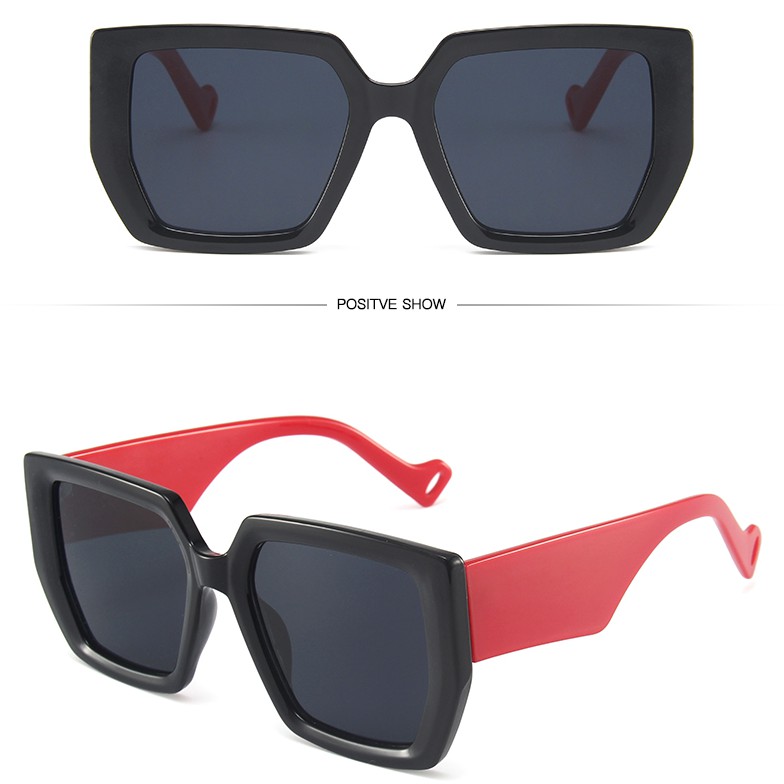 Kính mát cỡ lớn chống tia UV400 phong cách Hàn Quốc thời sang trọng cho nam/nữ