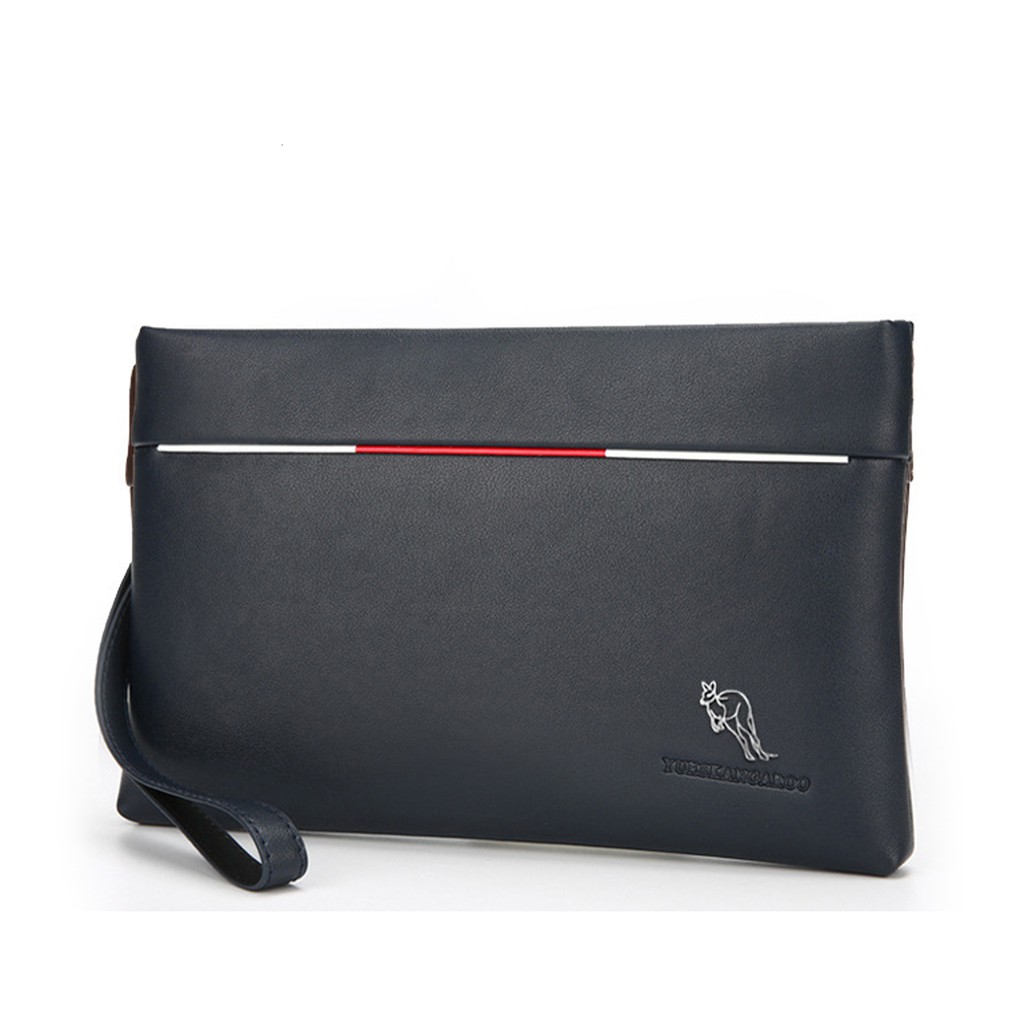 Ví Da Cầm Tay Nam Bản To Sang Trọng Lịch Sự Nhiều Ngăn Đa Năng