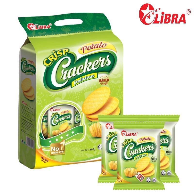 Bánh Khoai Tây Potato Crackers Libra Việt Nam 230g