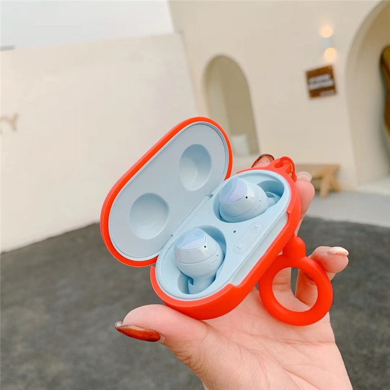 Vỏ bảo vệ hộp sạc tai nghe Samsung Galaxy Buds mềm họa tiết hoạt hình sáng tạo