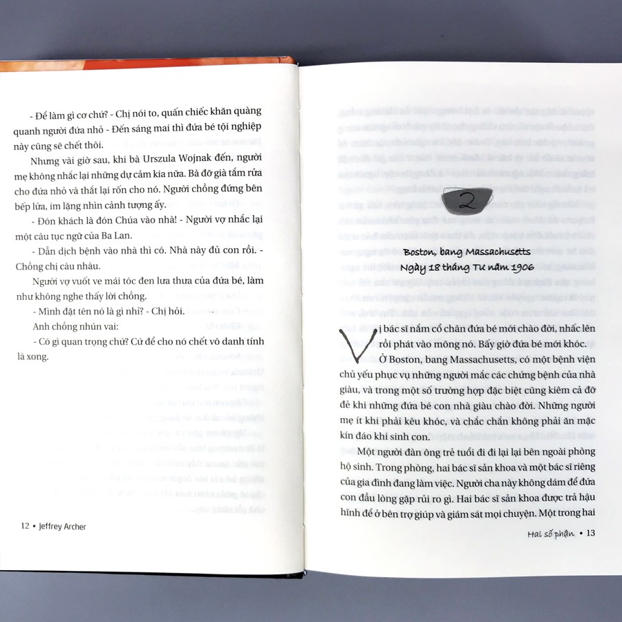 Sách - Đứa Con Gái Hoang Đàng và Hai Số Phận - Jeffrey Archer (combo 2 cuốn, lẻ tùy chọn)