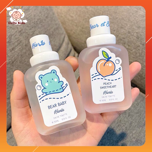 Nước Hoa HanLu Mẫu Mới Nhất, Xịt Thơm Body HanLu Bear BaBy Hương Nhẹ Nhàng Quyến Rũ