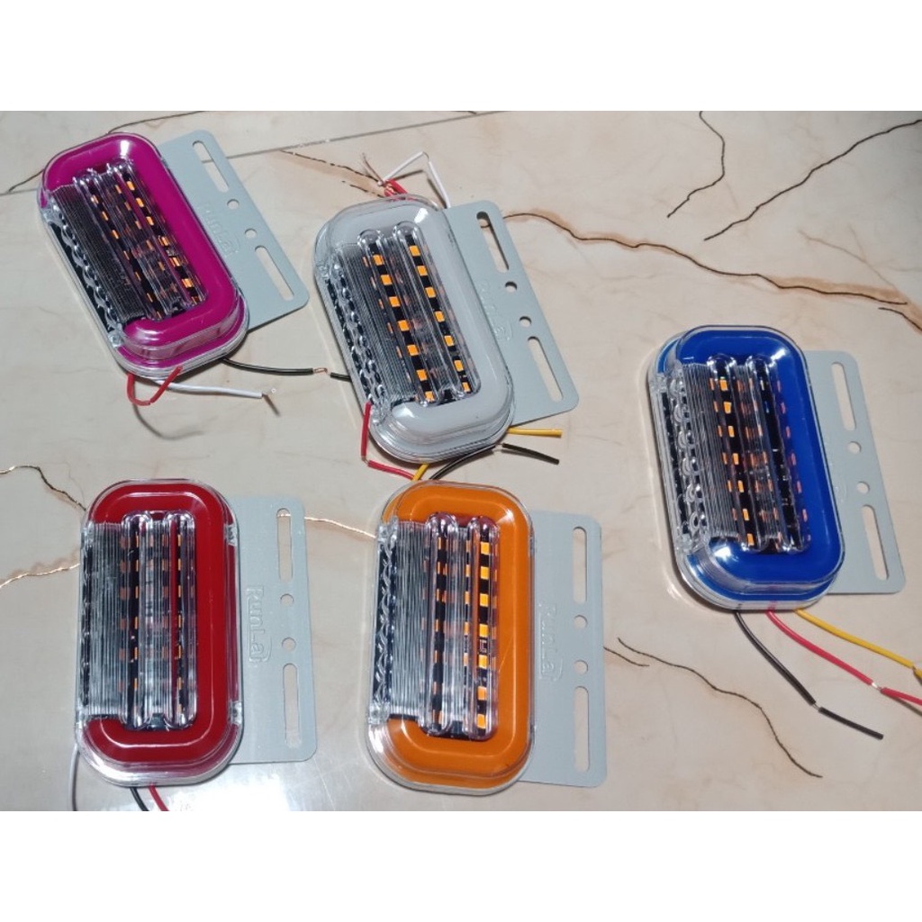 Đèn LED Sườn Xe Tải - Ô Tô 12V - 24V Đủ Màu