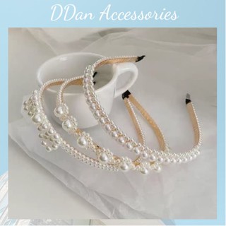 Bờm tóc-Băng đô cài tóc đính ngọc trai phong cách hàn quốc xinh xắn