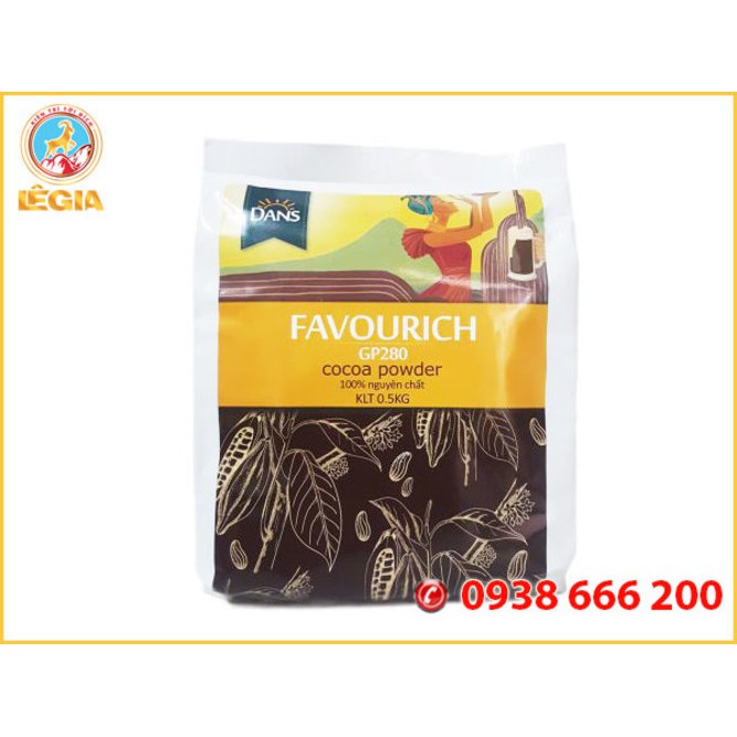 Bột Cacao DANS 500G (Malaysia)(Bột Cacao chuẩn vị)