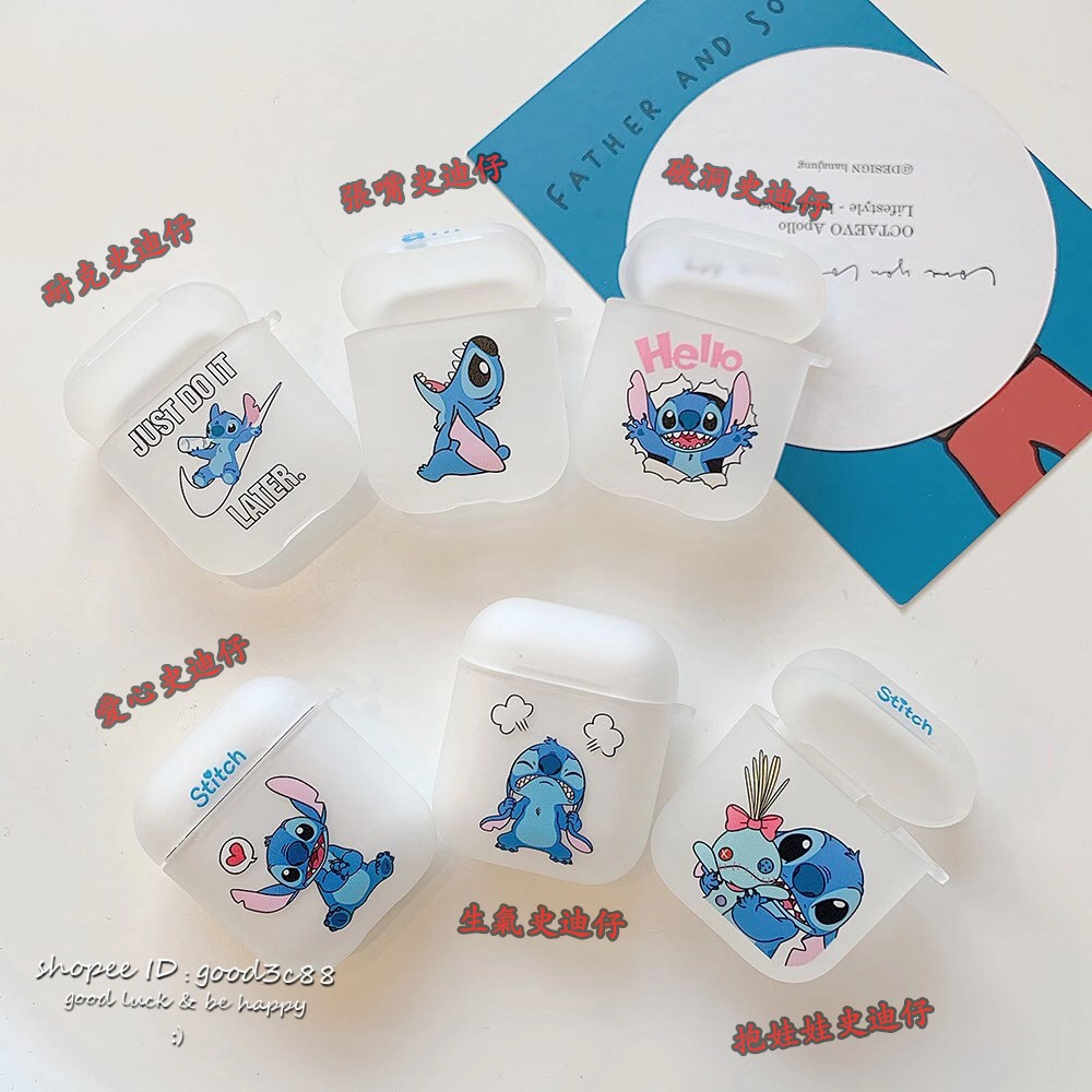 Vỏ Bảo Vệ Hộp Đựng Tai Nghe Airpods 1 / 2 Thiết Kế Đơn Giản Sáng Tạo Chống Rơi Có Thể Tháo Rời | BigBuy360 - bigbuy360.vn