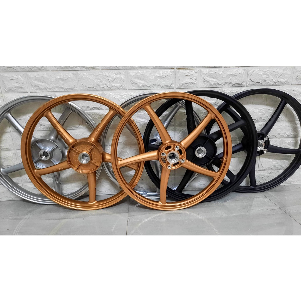 Mâm 5 cây Xmode- AT Racing dành cho Ws110, Blade, RSX, Future 125 thắng đĩa bản 1.4 và 1.4