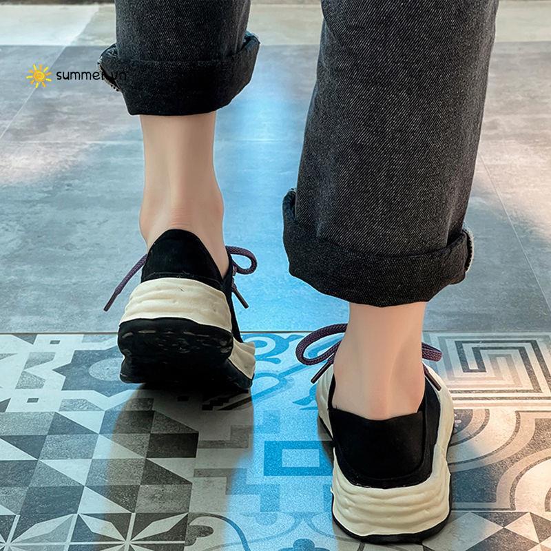 Giày Thể Thao Vải Canvas Đế Dày Thoáng Khí Phong Cách Mới 2022