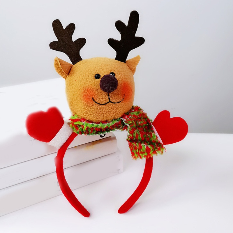 Băng Đô Cài Tóc Phong Cách Giáng Sinh Xinh Xắn