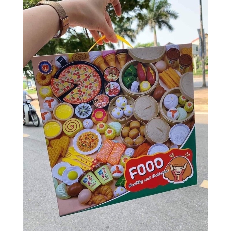 Bộ đồ chơi nấu ăn nhà bếp 54 chi tiết