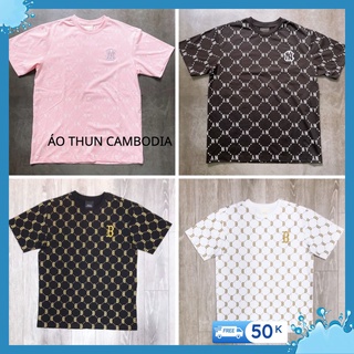 Áo MLB logo thêu monogram
