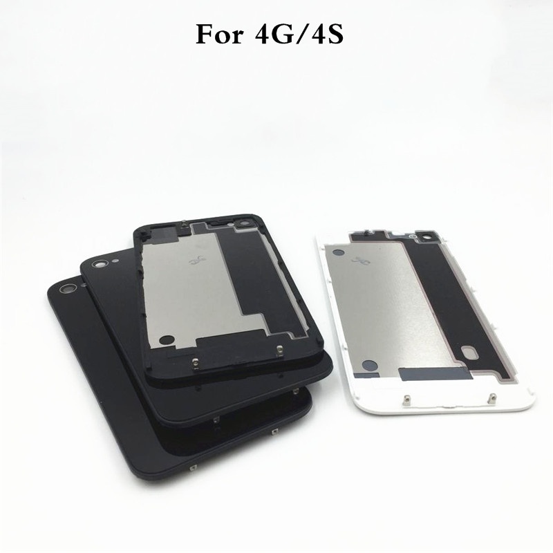 Ốp Điện Thoại Mặt Kính Thay Thế Cho Iphone 4 4g 4s