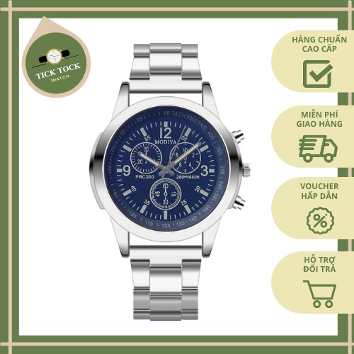 [Hàng Cao Cấp + Bảo Hành 2 Năm] Đồng Hồ Nam Nữ Tick-Tock-CMK Phiên Bản 2021 Dây Kim Loại Sang Trọng - A26 | BigBuy360 - bigbuy360.vn