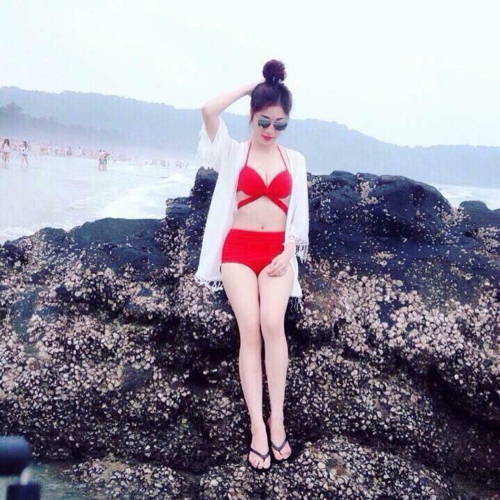 ĐỒ BƠI NỮ Bikini 2 Mảnh chéo đỏ tươi ( Ảnh chụp thật) mới nhất | BigBuy360 - bigbuy360.vn