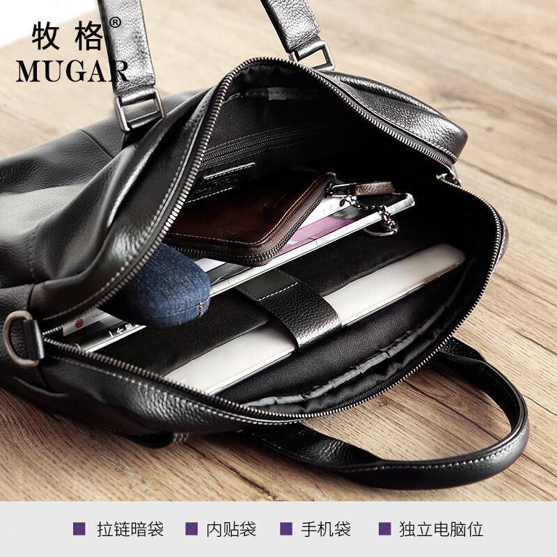 Túi xách da đeo vai phong cách doanh nhân thời trang cho nam NSGSB33 | WebRaoVat - webraovat.net.vn