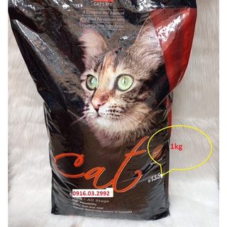 Thức ăn cho mèo Cateye 1kg, Thức ăn cho mèo mượt lông đ thumbnail