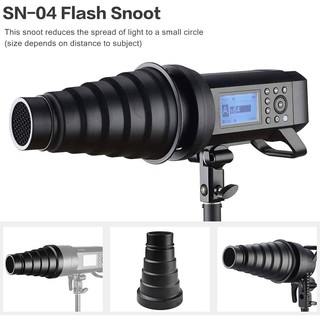 Snoot Sn-04 Cho Godox Ad400pro