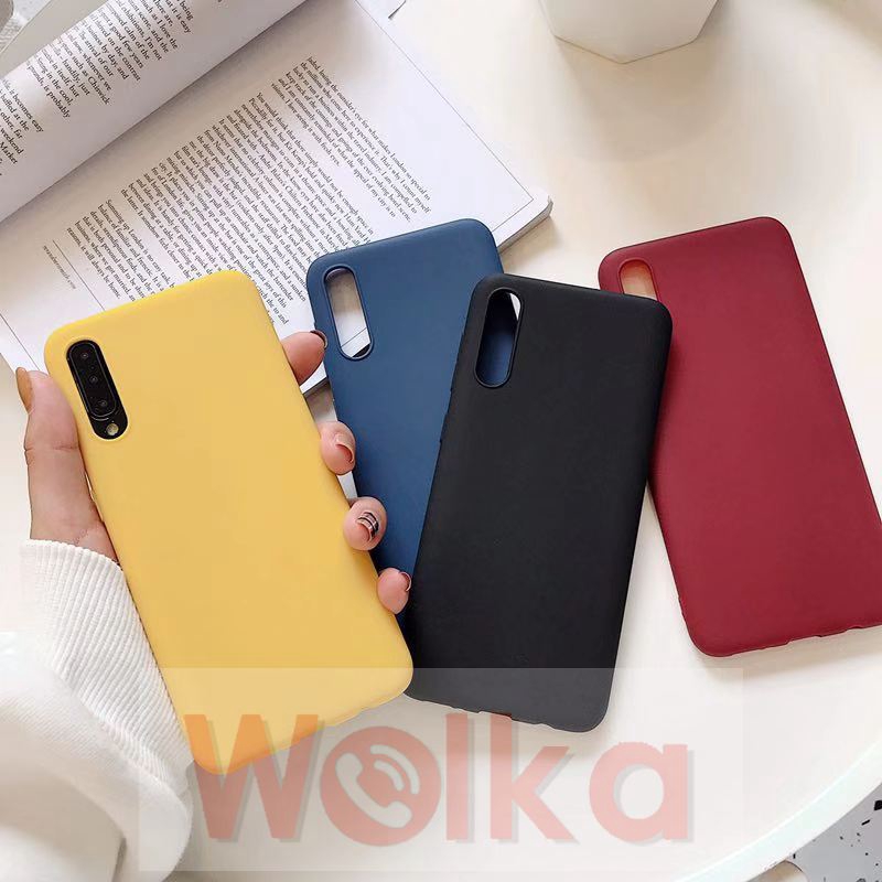 Ốp điện thoại mềm màu kẹo cho Samsung A51 A71 A10S A20S J2prime J7prime A50s A20 A30 A10 M20 M10 A70 A7 2018