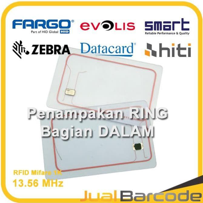 Thẻ Thông Minh 1k Rfid (13.56 Mhz) Contac Fargo Zebra