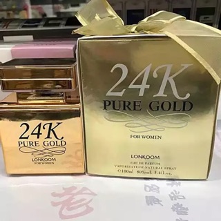 Nước hoa nữ Lonkoom 24k Pure Gold 100 m