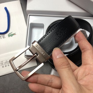 Set Lacoste 2 nịt trơn + gài - S112