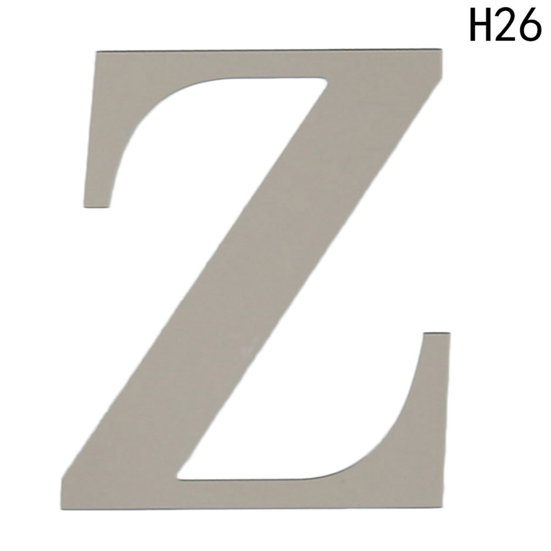 Sticker Gương Dán Tường Hình Chữ U-Z 3d