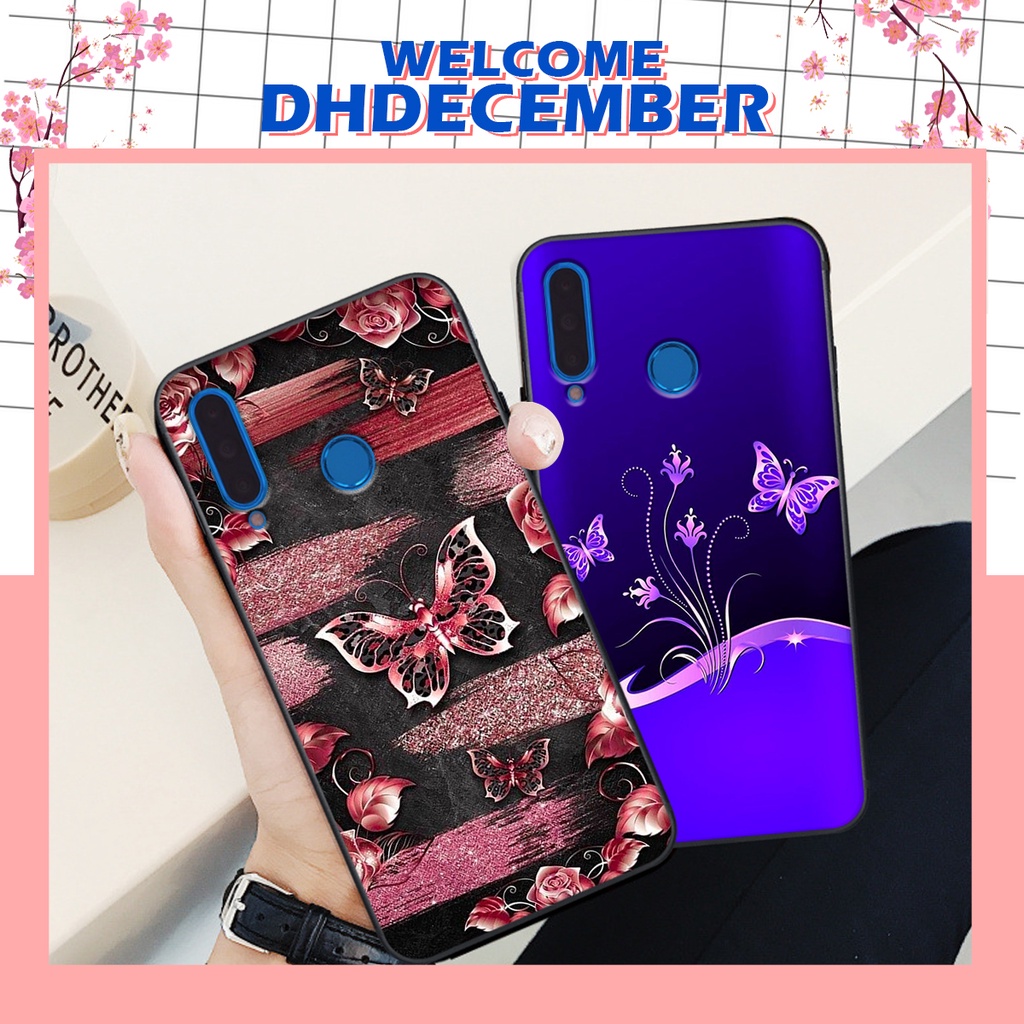 Ốp lưng Huawei P30 LITE in hình hoa tinh tế , mới mẻ DH DECEMBER
