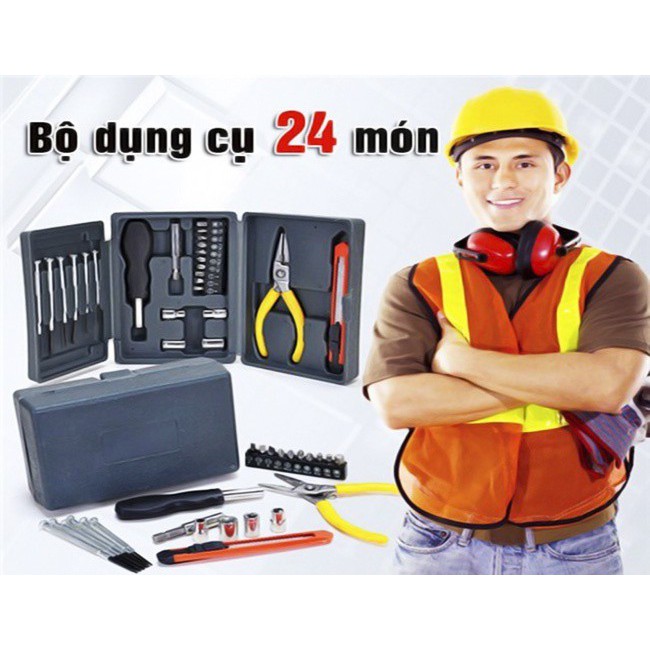Bộ Dụng Cụ Sửa Chữa 24 Món