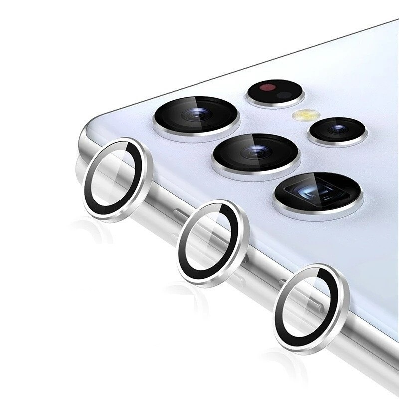 Bộ 3 Vòng Bảo Vệ Ống Kính Camera Cho Samsung Galaxy S22 Ultra