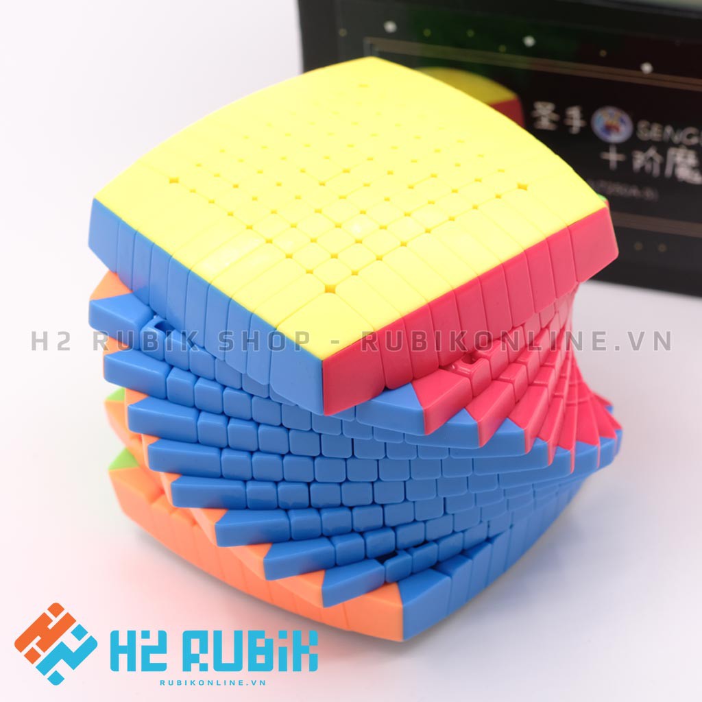 Rubik 10x10 ShengShou SengSo 10x10 - Rubik cao cấp 10 tầng siêu xịn