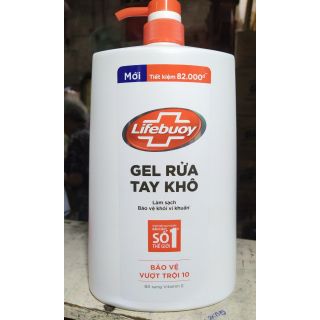 [Mới 2020]Gel rửa tay khô LIFEBUOY sạch mềm da tay - 1100ML